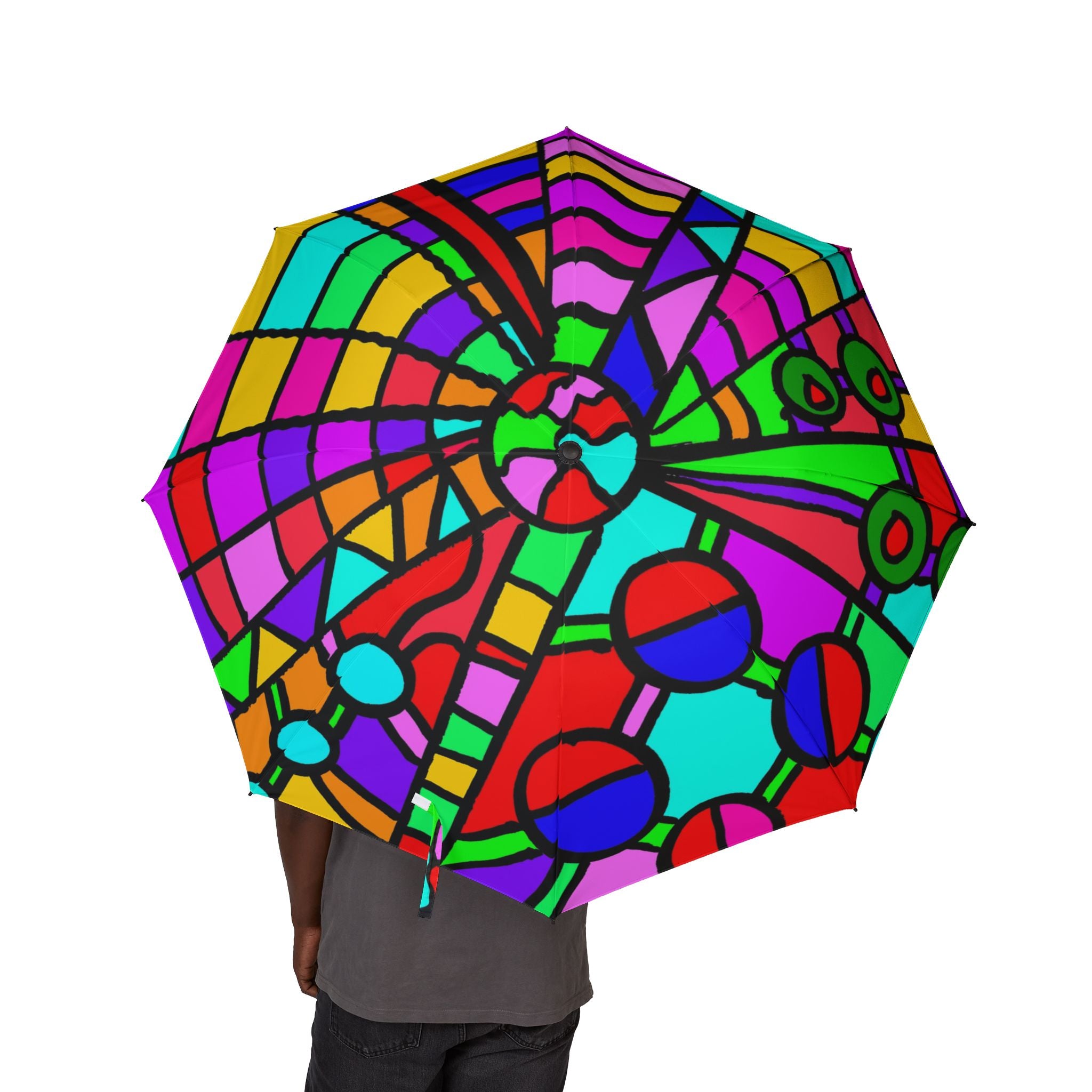 Semi-Automatic Foldable Umbrella