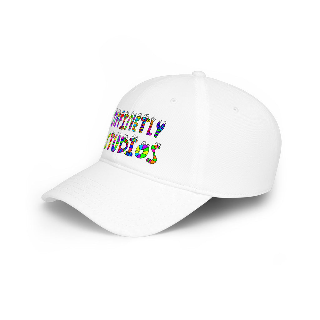 The Jeffinetly Studios Hat! Low Profile Baseball Cap — "Supremely Studios" Colorful Logo Dad Hat