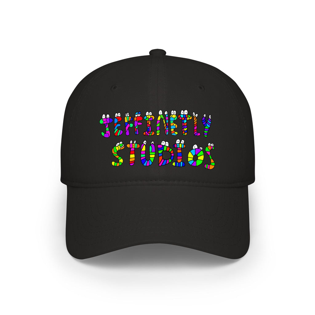 The Jeffinetly Studios Hat! Low Profile Baseball Cap — "Supremely Studios" Colorful Logo Dad Hat