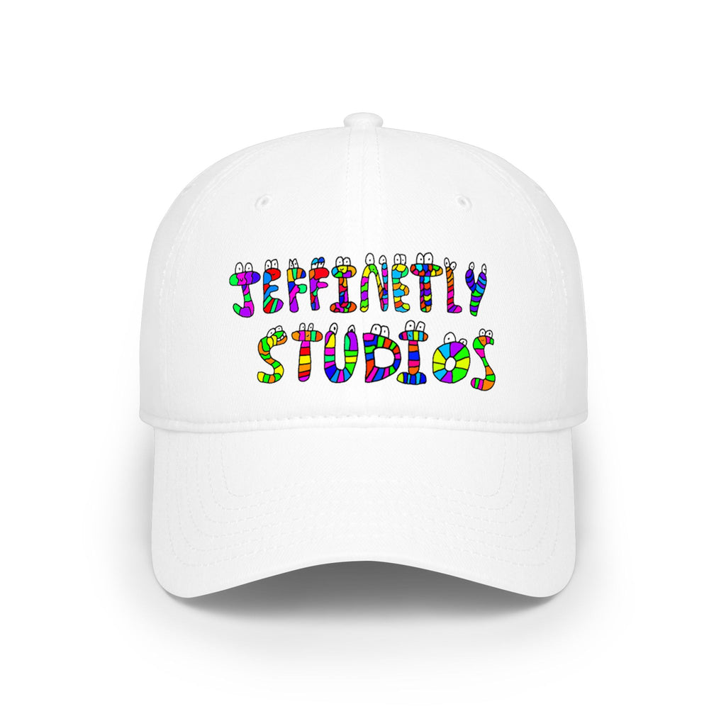 The Jeffinetly Studios Hat! Low Profile Baseball Cap — "Supremely Studios" Colorful Logo Dad Hat