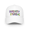 The Jeffinetly Studios Hat! Low Profile Baseball Cap — "Supremely Studios" Colorful Logo Dad Hat