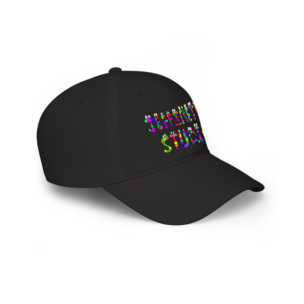 The Jeffinetly Studios Hat! Low Profile Baseball Cap — "Supremely Studios" Colorful Logo Dad Hat