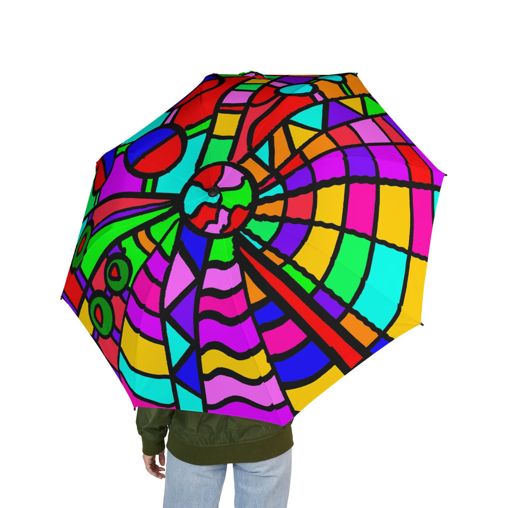 Semi-Automatic Foldable Umbrella