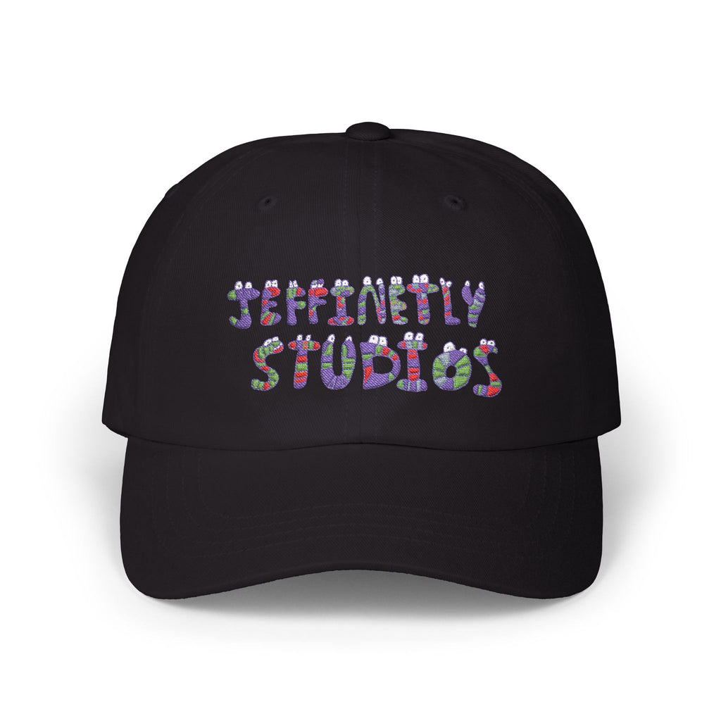 Jeffinetly Studios Dad Cap — 'Serenity Studios' Floral Embroidered Baseball Hat