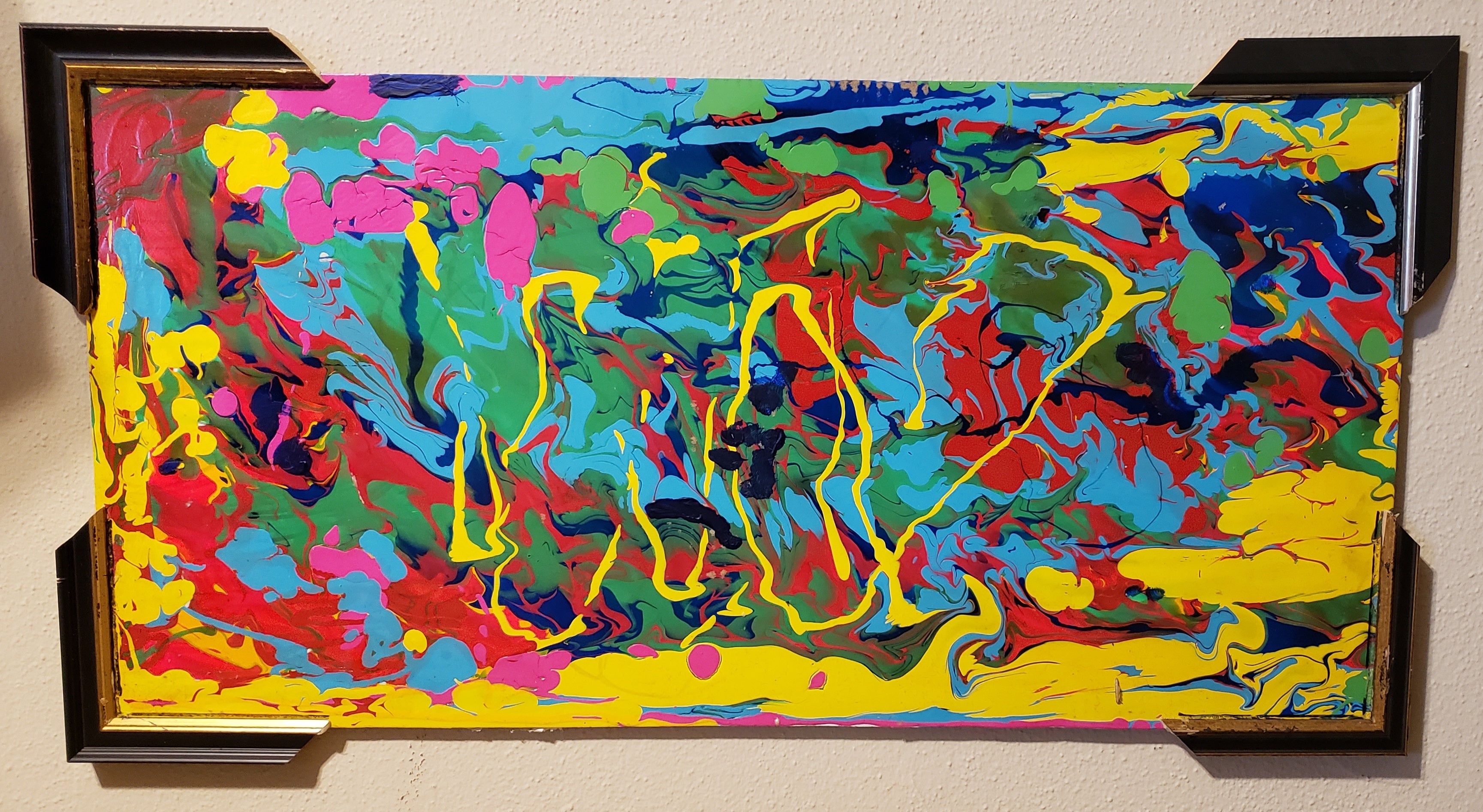 Title: Vibrant Chaos Garden